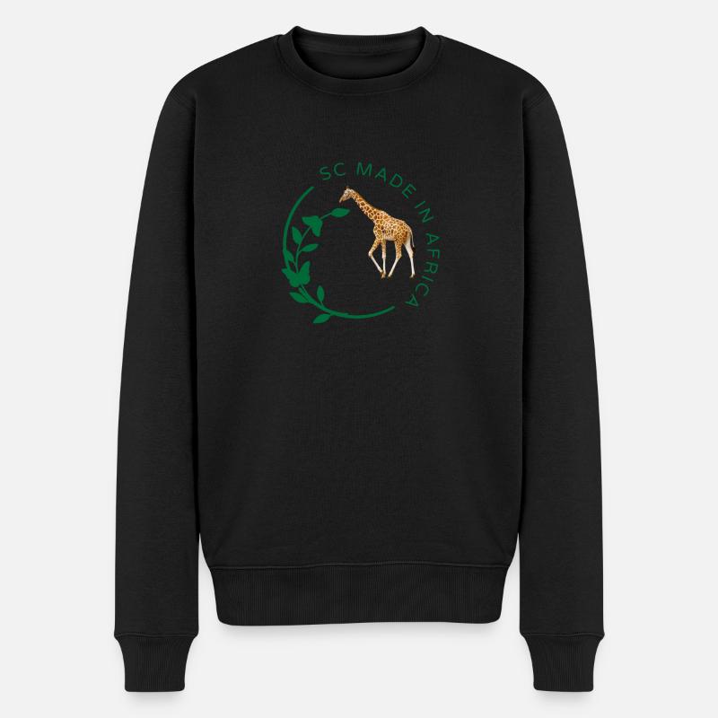 Girafe - Pull Premium bio Homme - noir