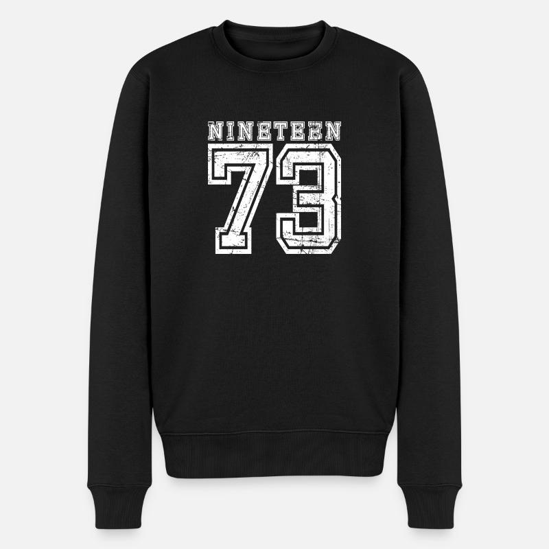 1973 NINETEEN - Pull Premium bio Homme - noir