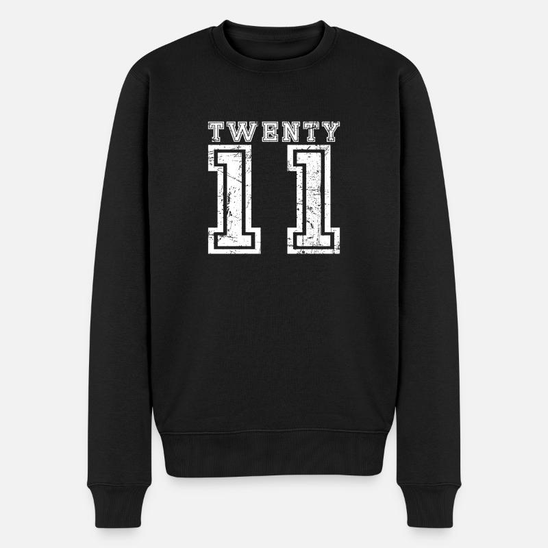 vingt 2011 - Pull Premium bio Homme - noir