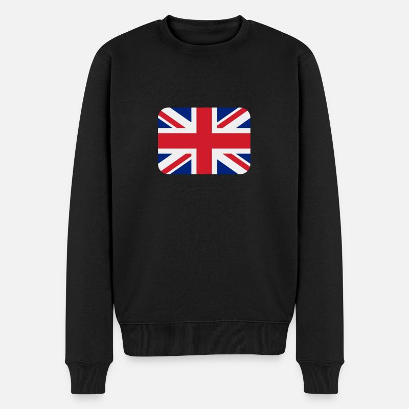 Union Jack - Pull Premium bio Homme - noir