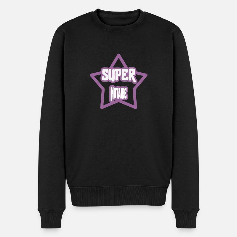 Super Notaire cadeau - Pull Premium bio Homme - noir