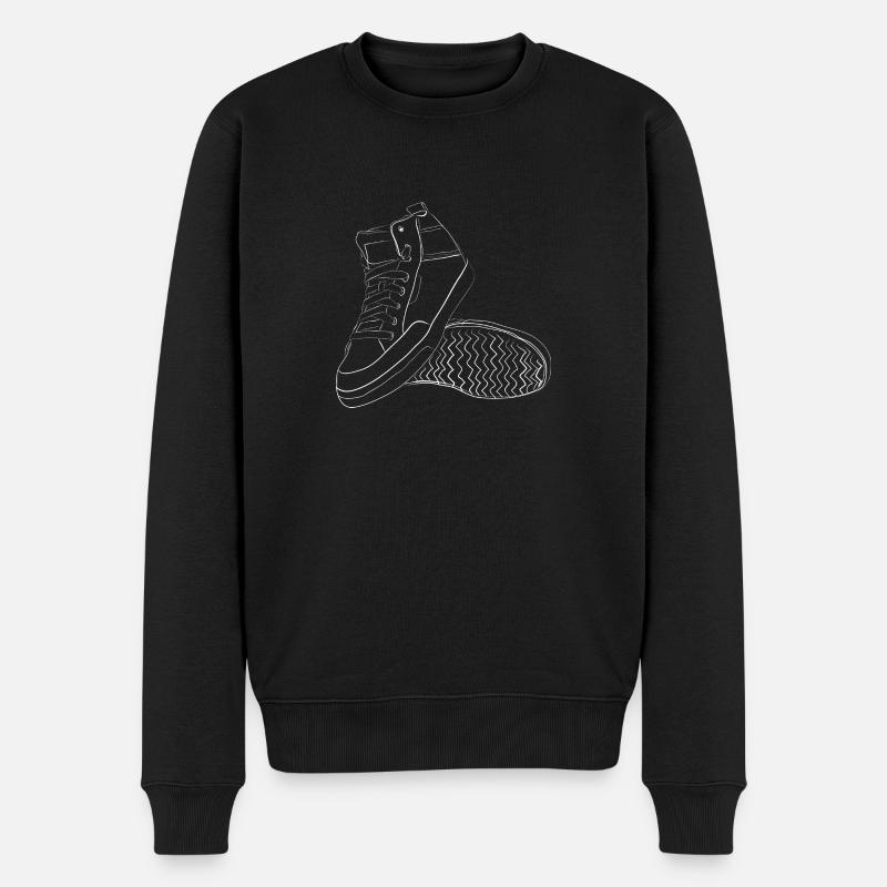 sneaker - Pull Premium bio Homme - noir
