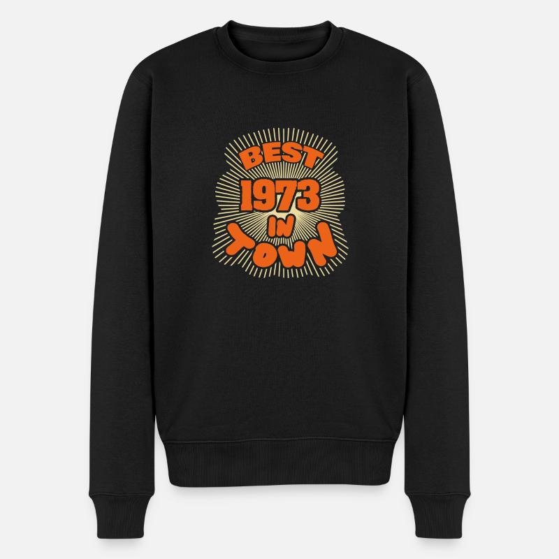 en 1973 - Pull Premium bio Homme - noir