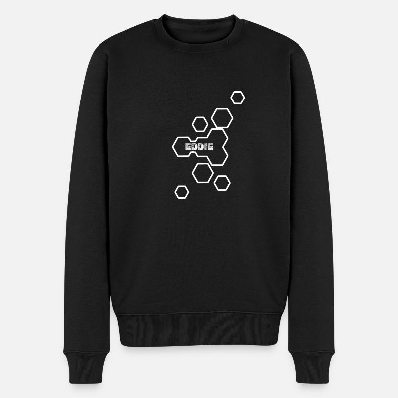 Cadeau pour Eddie - Pull Premium bio Homme - noir
