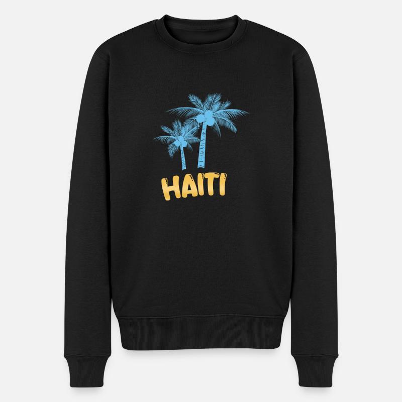 Haïti comme Haïti - Pull Premium bio Homme - noir