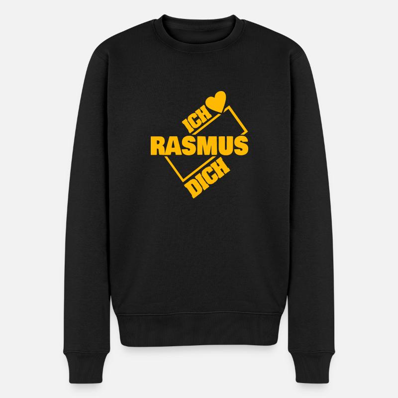 Rasmus - Men's Premium Organic Jumper - black