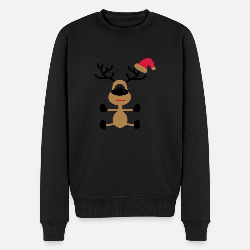 Noël - Pull Premium bio Homme - noir