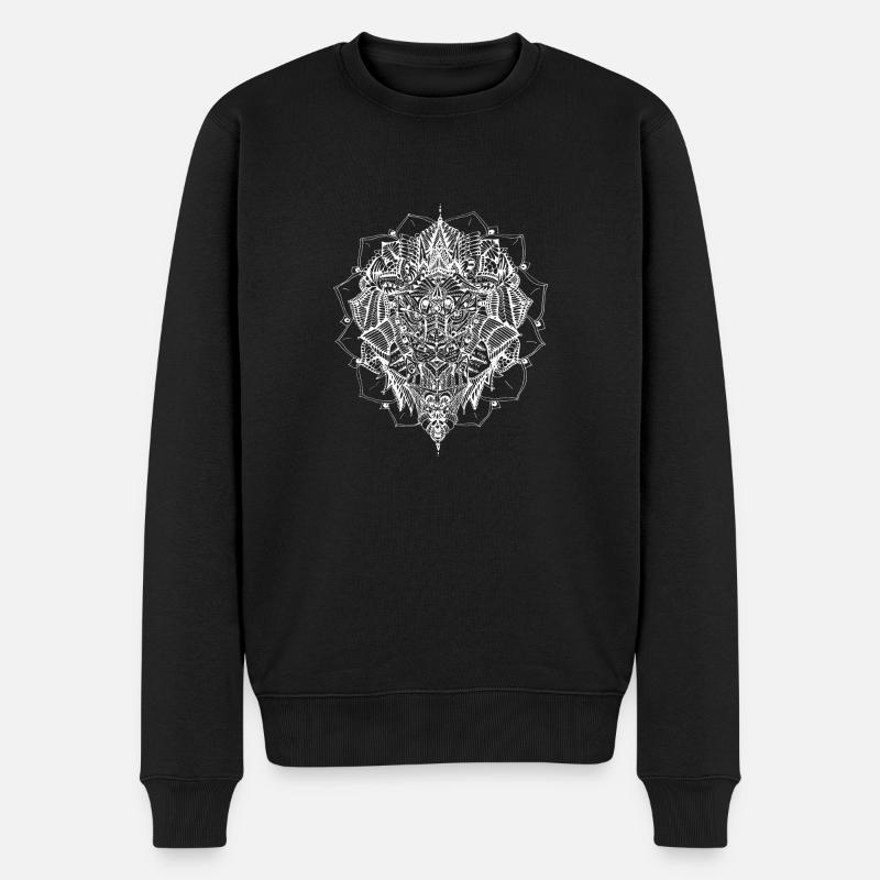 blanc Loewe Doodle - Pull Premium bio Homme - noir