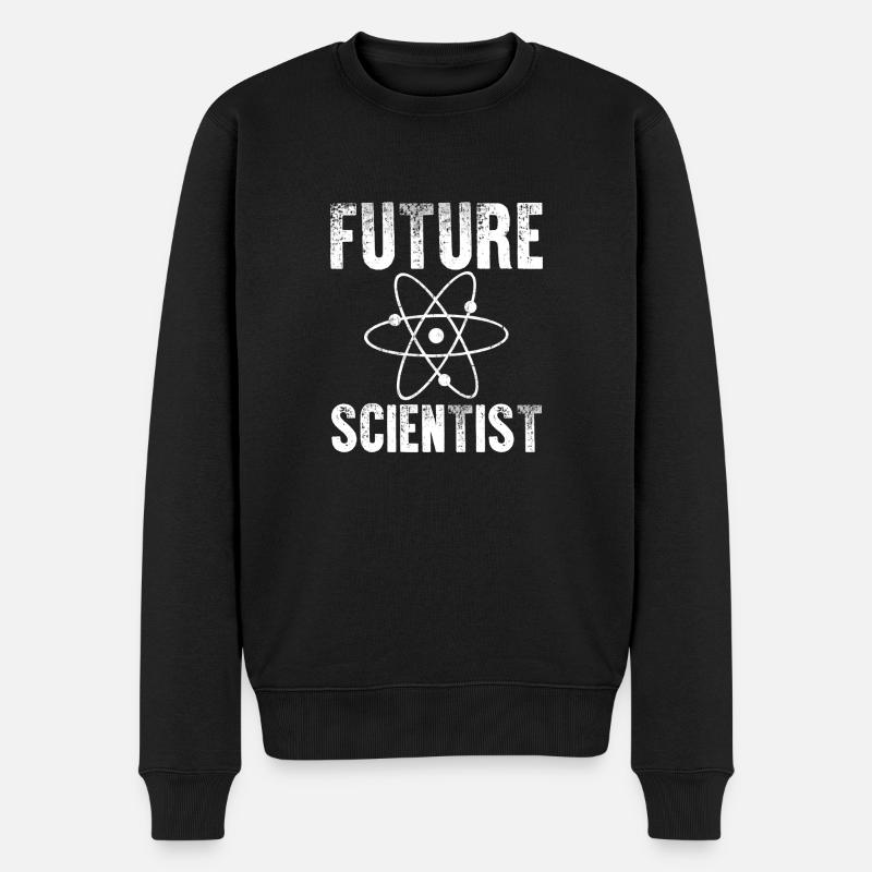 Future Scientist - Pull Premium bio Homme - noir