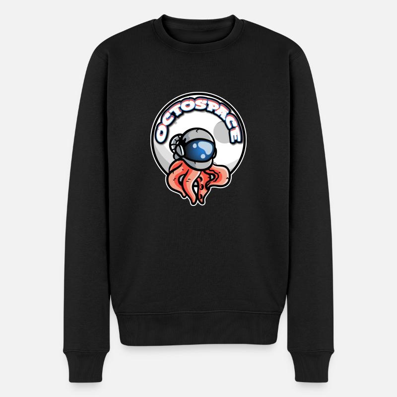 octospace - Pull Premium bio Homme - noir