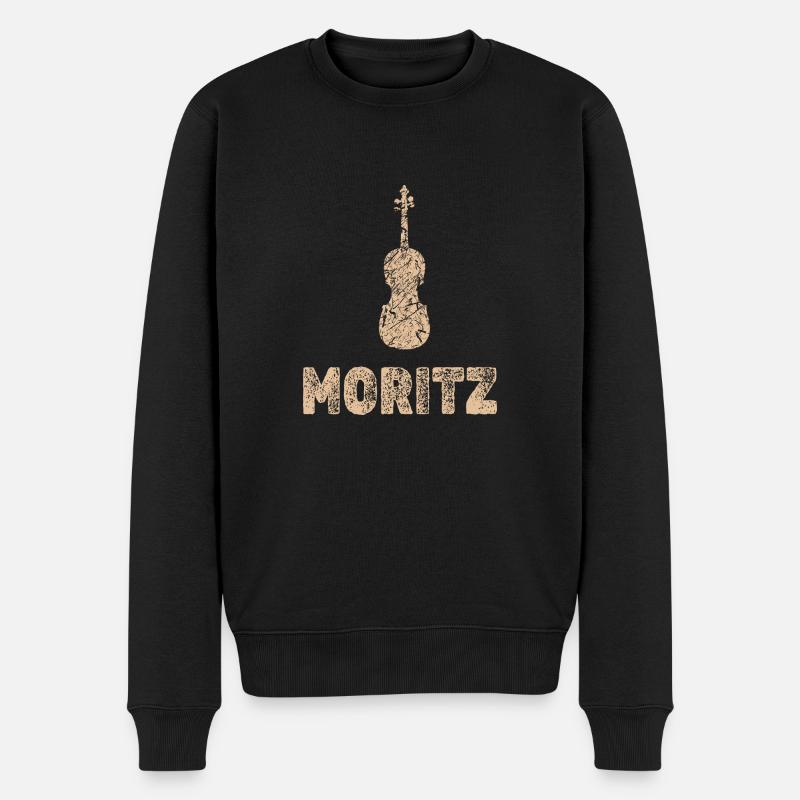 Viola Moritz - Pull Premium bio Homme - noir