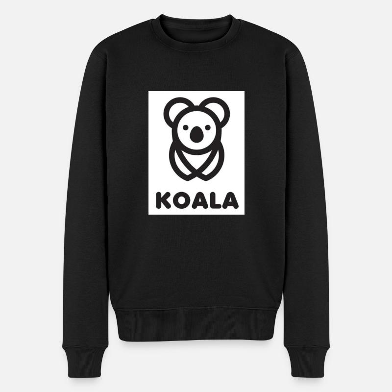 Koala, Ours, Nature, Climat, Protection, Australie, Bio - Pull Premium bio Homme - noir