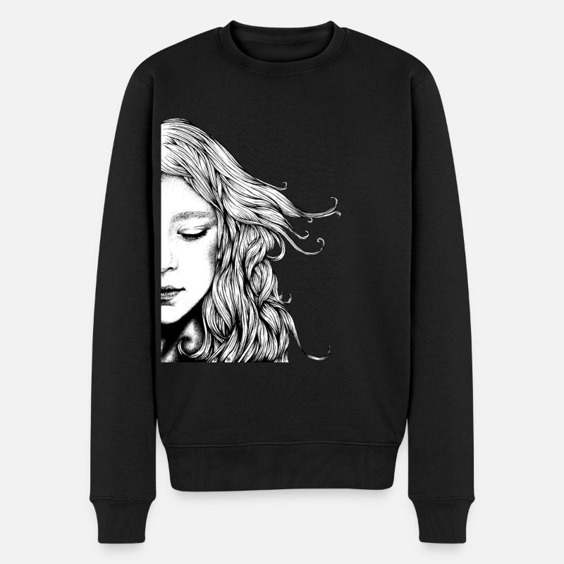 Rêveur - Pull Premium bio Homme - noir