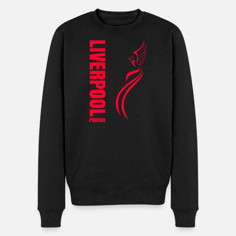 LIVERPOOL PHOENIX - Pull Premium bio Homme - noir