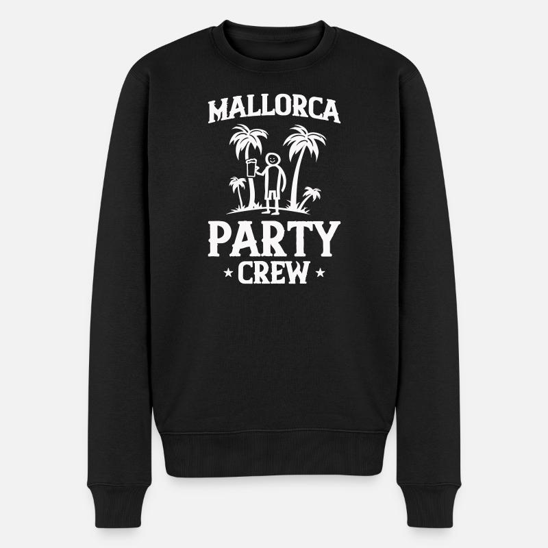 Mallorca Party Crew - Pull Premium bio Homme - noir