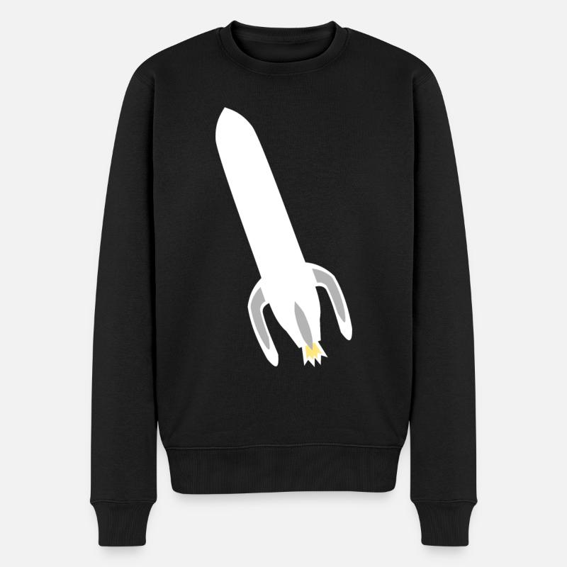 Astronef - Pull Premium bio Homme - noir