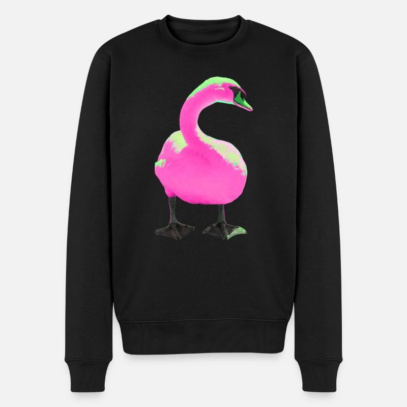 Cygne - Pull Premium bio Homme - noir