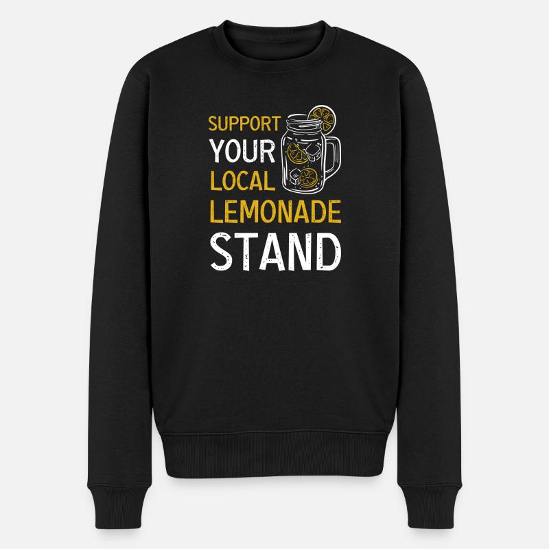 Lemonade Lemon Drink Soda Cadeau - Pull Premium bio Homme - noir