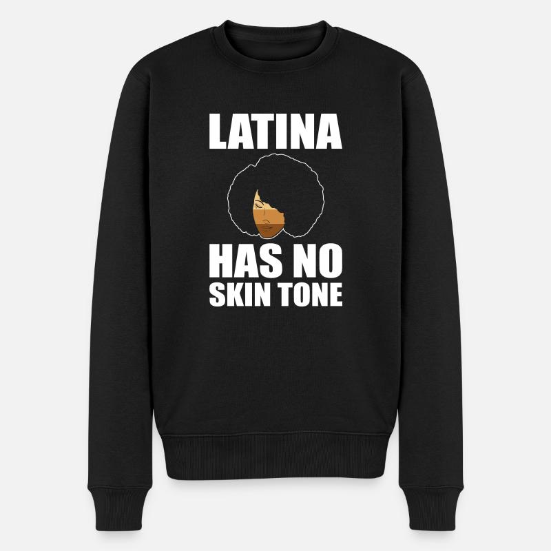 Afro Latina - Pull Premium bio Homme - noir