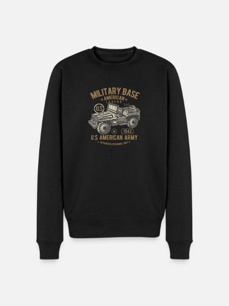 US Army - Men's Premium Organic Jumper - black