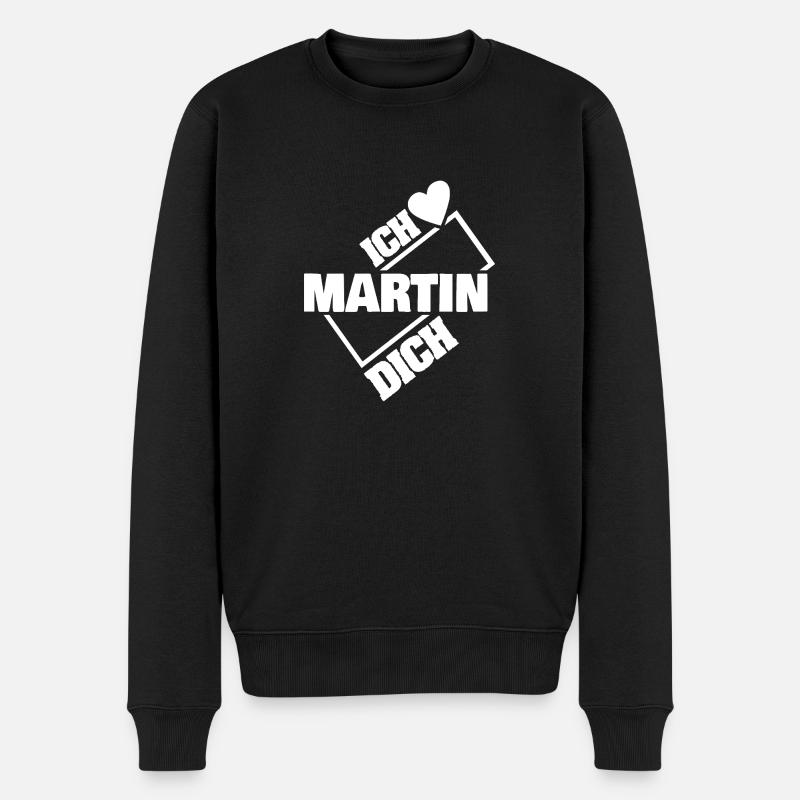 Martin - Pull Premium bio Homme - noir