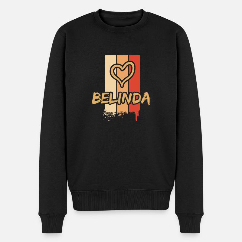Cadeau pour Belinda - Pull Premium bio Homme - noir