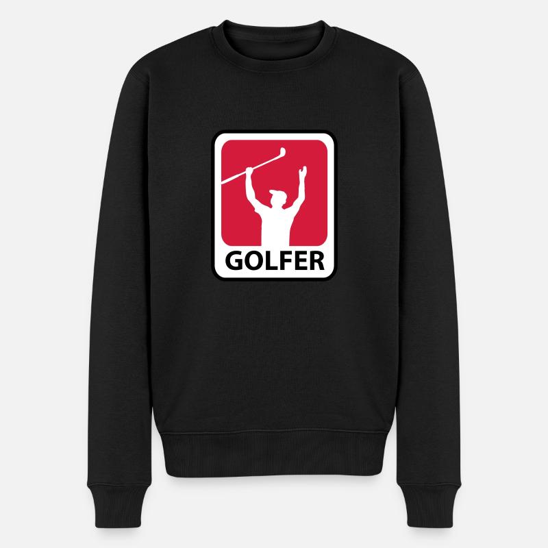 Golf - Pull Premium bio Homme - noir