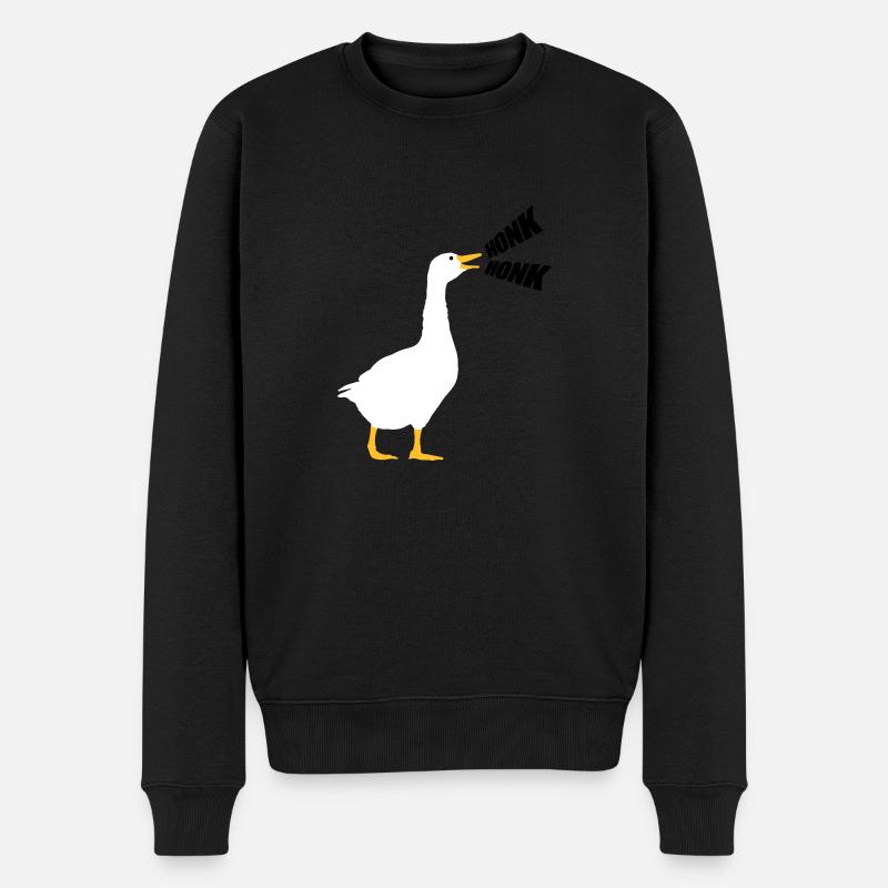 Honk Honk Goose - Pull Premium bio Homme - noir