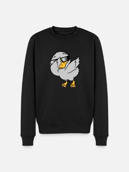 Dabbing Party Ducklings Cool - Men's Premium Organic Jumper - black