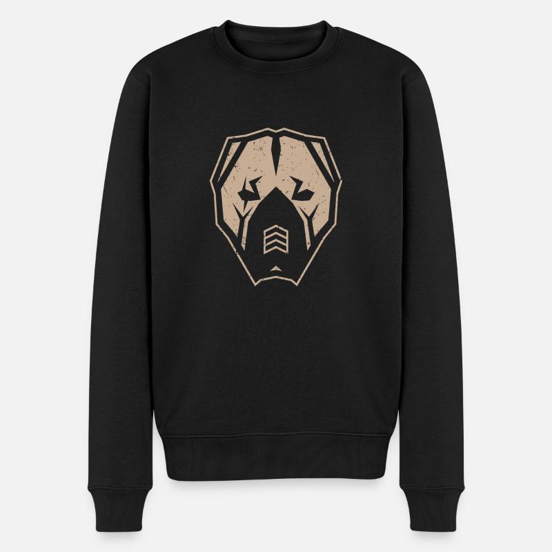 Kangal - Männer Premium Bio Pullover - Schwarz