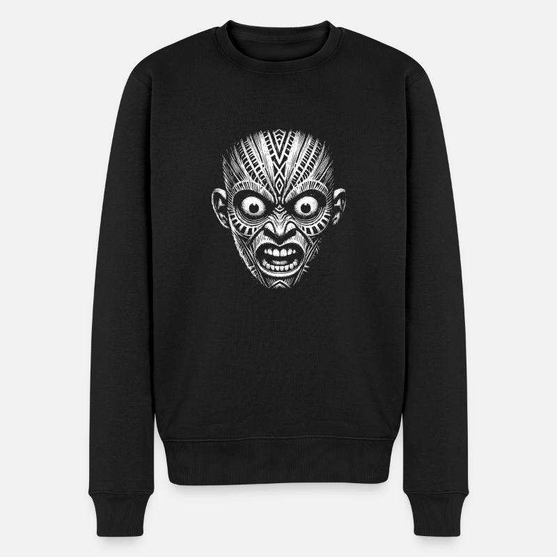 Masque - Pull Premium bio Homme - noir
