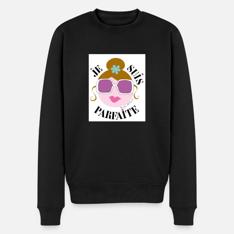 Je Suis Parfaite - Pull Premium bio Homme - noir