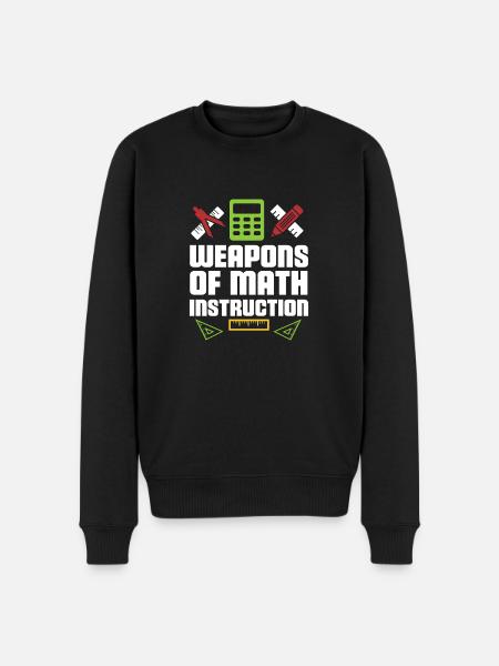 Math math teacher GEschenk - Men's Premium Organic Jumper - black