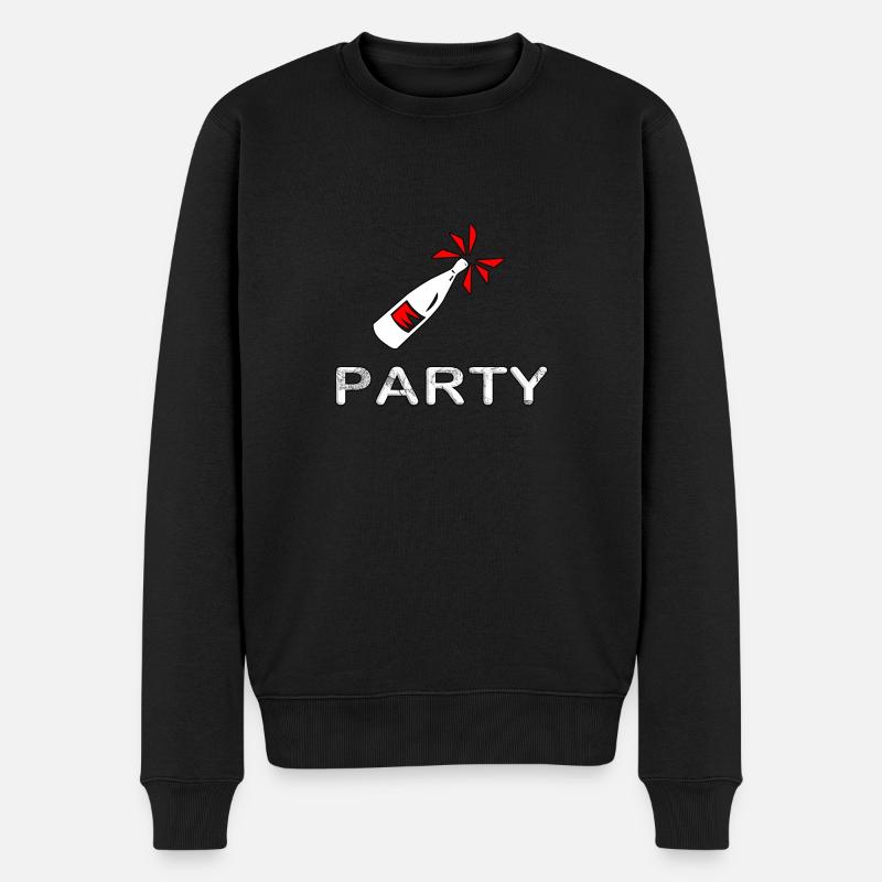 Parti - Pull Premium bio Homme - noir