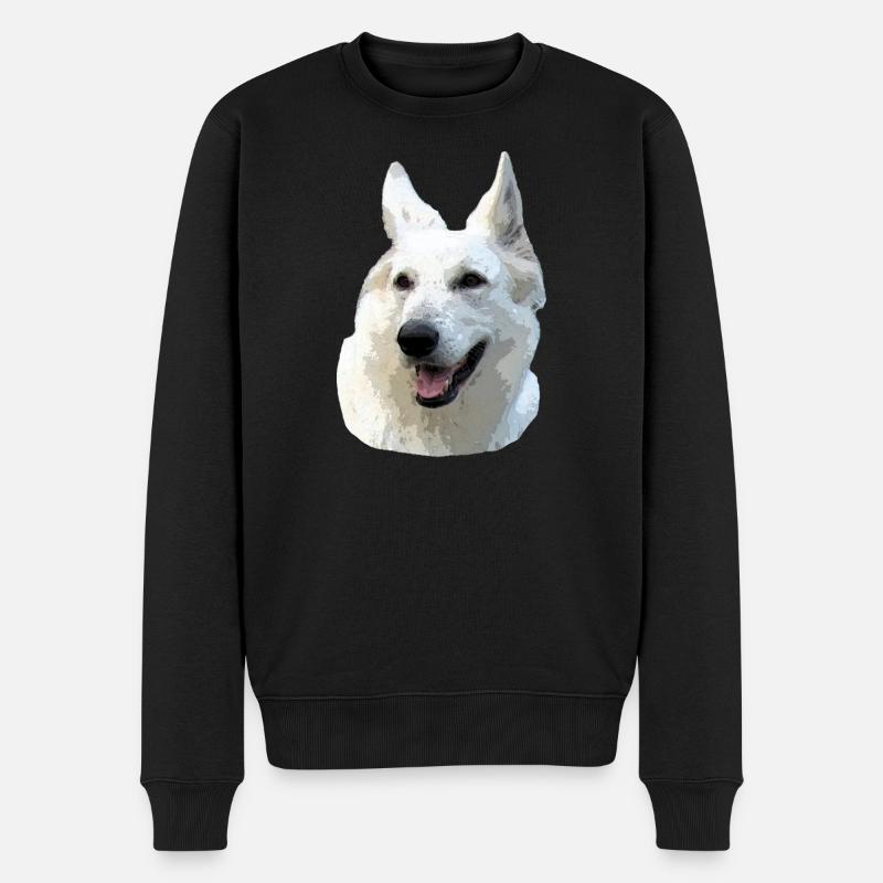 Berger Blanc - Pull Premium bio Homme - noir