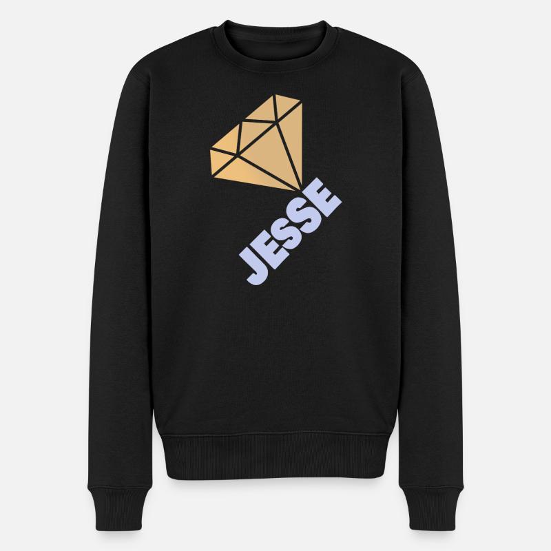 Edel Jesse - Pull Premium bio Homme - noir