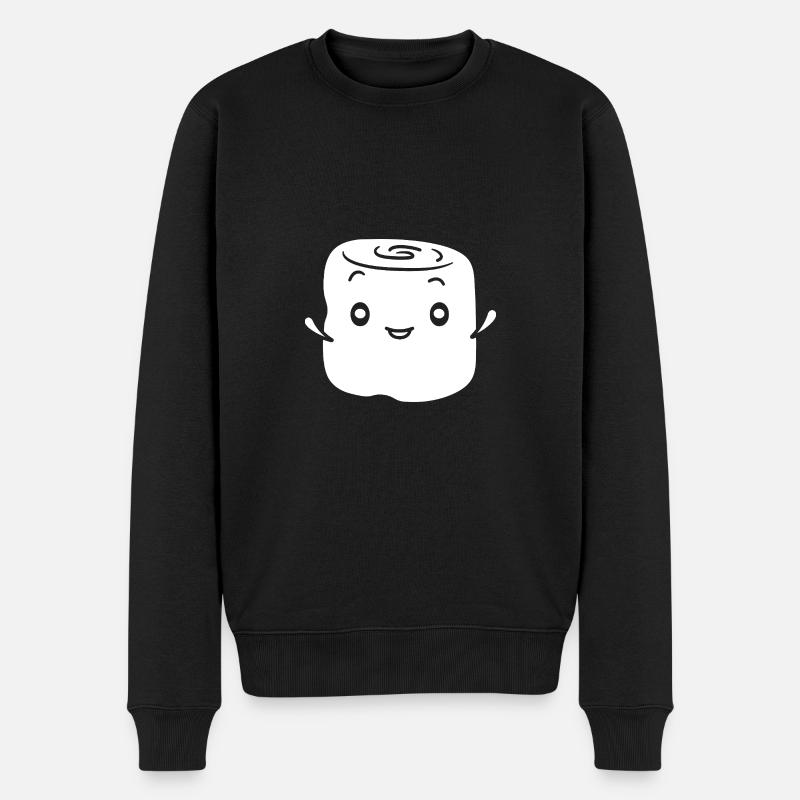 marshmallow - Pull Premium bio Homme - noir