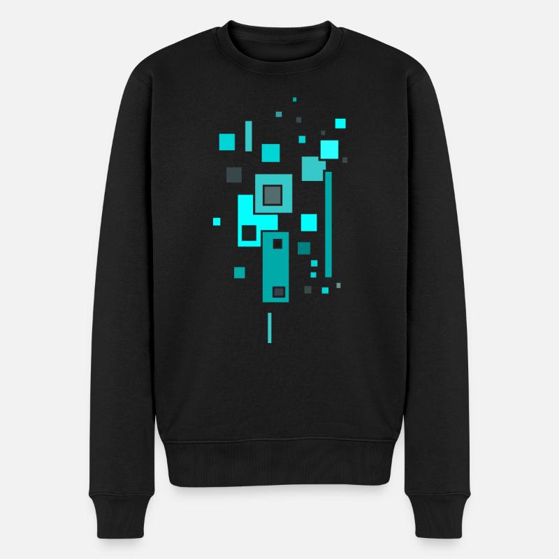 Couleurs du motif - Pull Premium bio Homme - noir