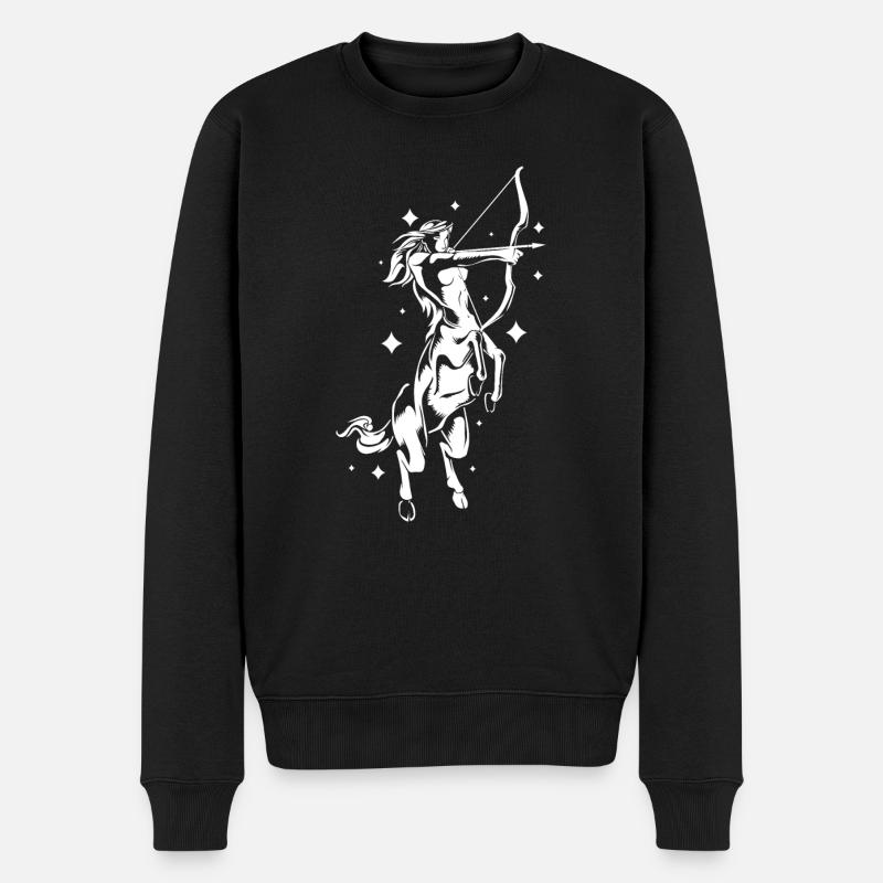 Centaur Mythology Centaur Cryptozoology - Men's Premium Organic Jumper - black