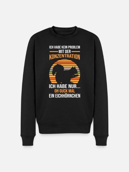 Mama Mutter Erdmännchen - Männer Premium Bio Pullover - Schwarz