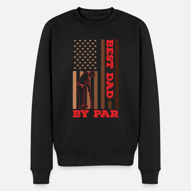 Golfe - Pull Premium bio Homme - noir