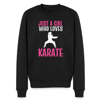 Karaté Autodéfense Arts Martiaux - Pull Premium bio Homme - noir - Devant - Nico (187cm)