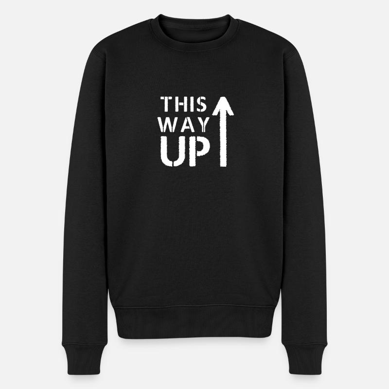 DE CETTE FAÇON JUSQU'À - Pull Premium bio Homme - noir