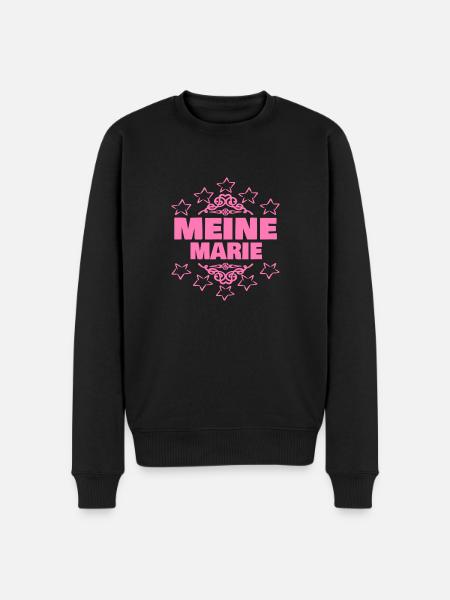 Marie - Men's Premium Organic Jumper - black