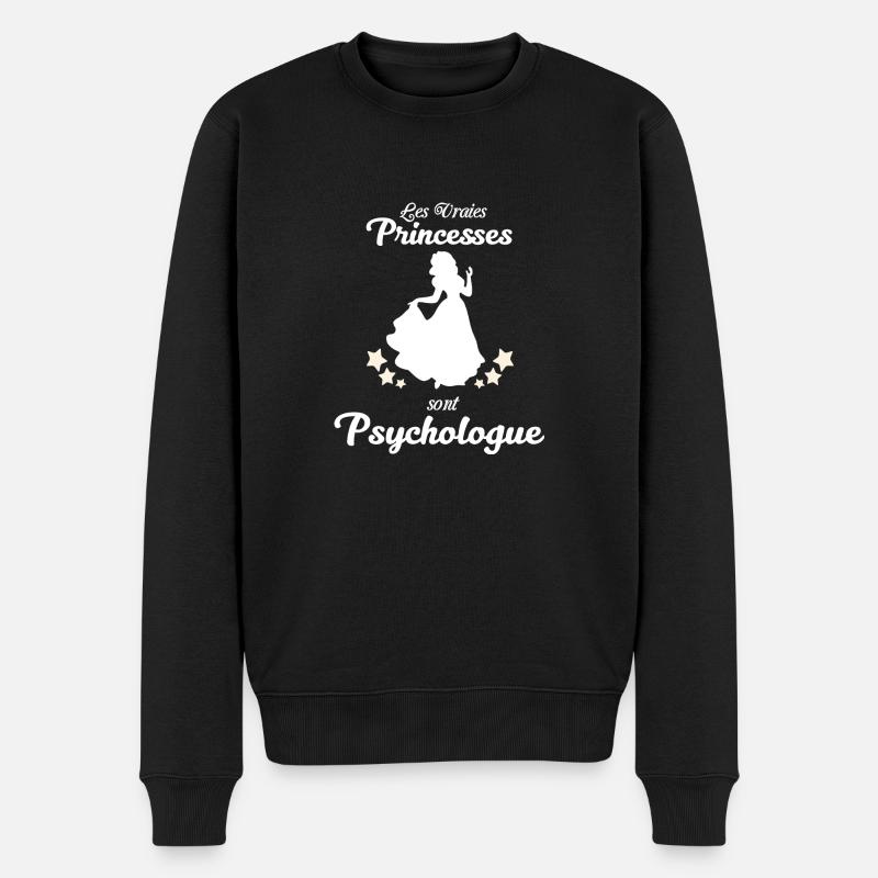 Psychologue cadeau humour - Pull Premium bio Homme - noir
