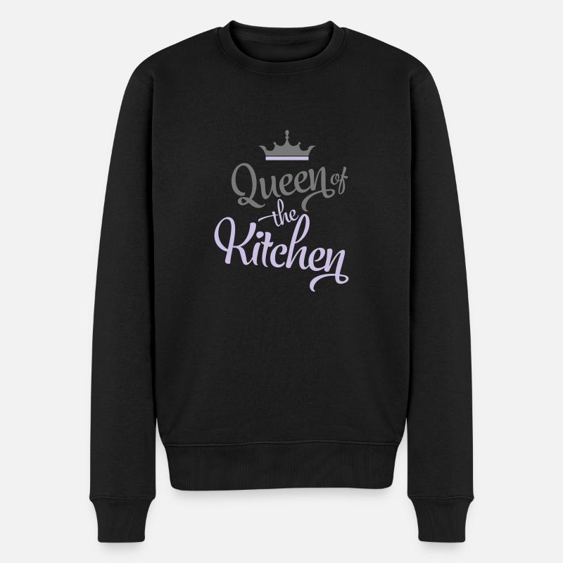 Cuire - Pull Premium bio Homme - noir