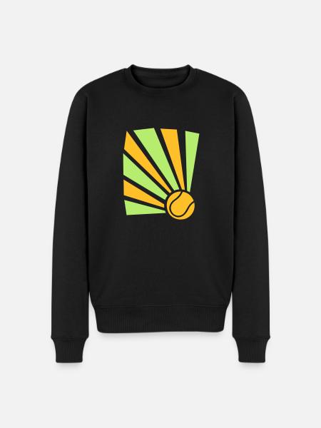 Tennis Explosion - Men's Premium Organic Jumper - black