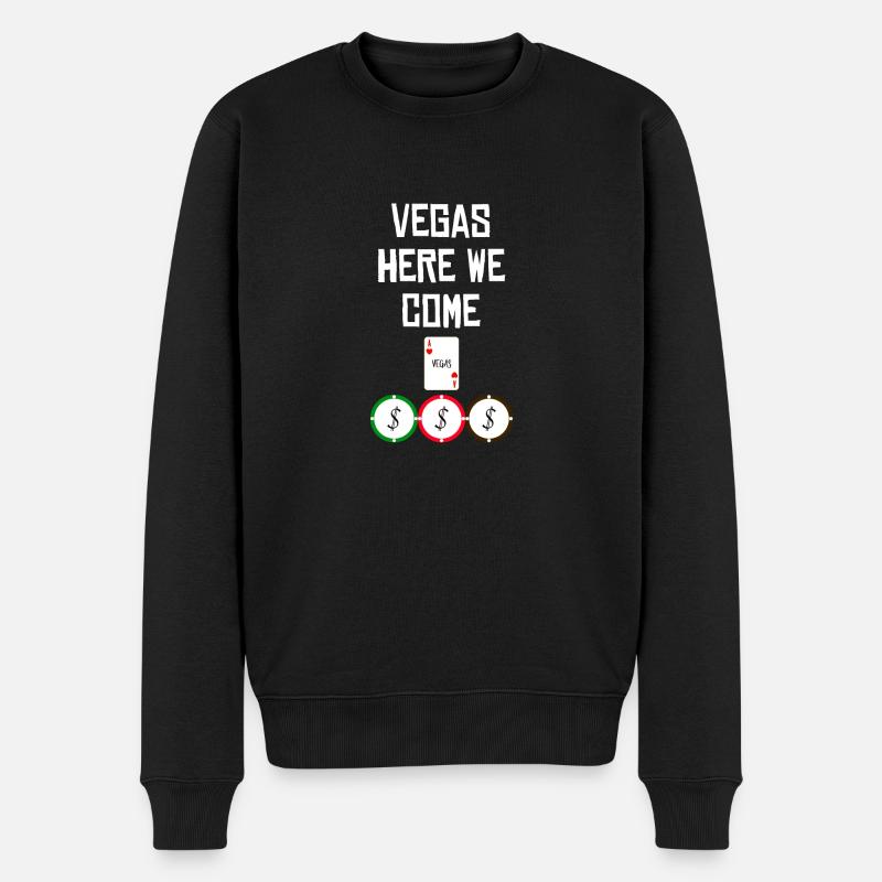 LAS VEGAS - Pull Premium bio Homme - noir