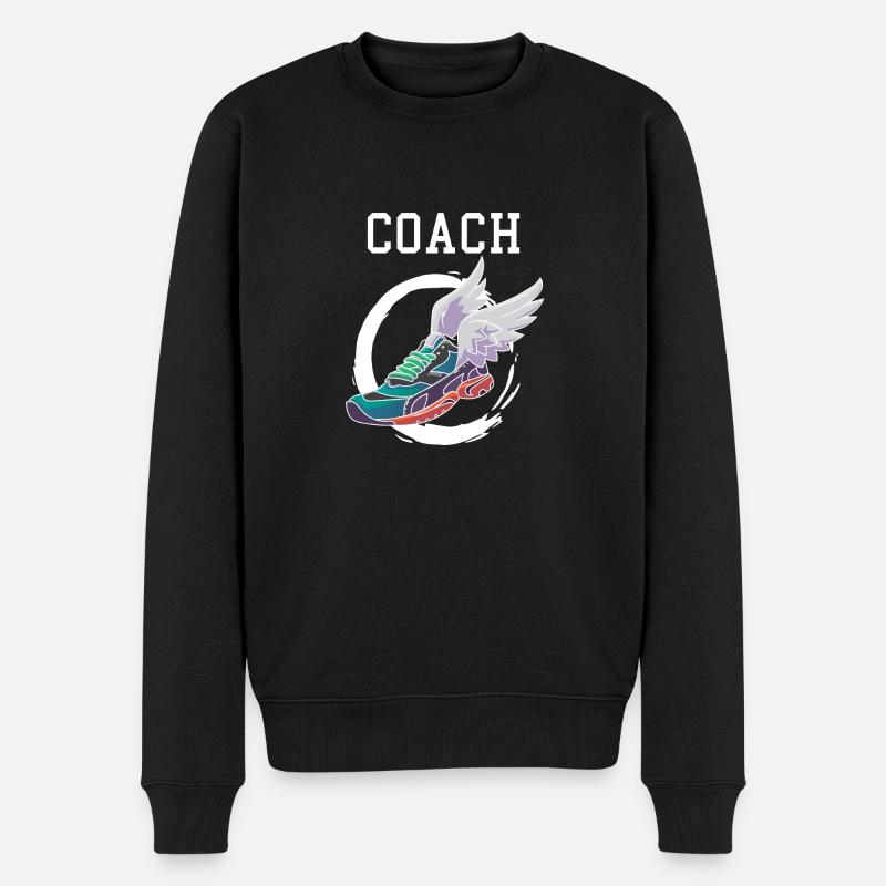 Athlétisme Athlétisme Athlétisme - Pull Premium bio Homme - noir
