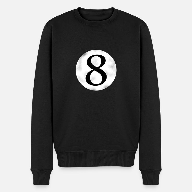 Billiard 8 - Pull Premium bio Homme - noir